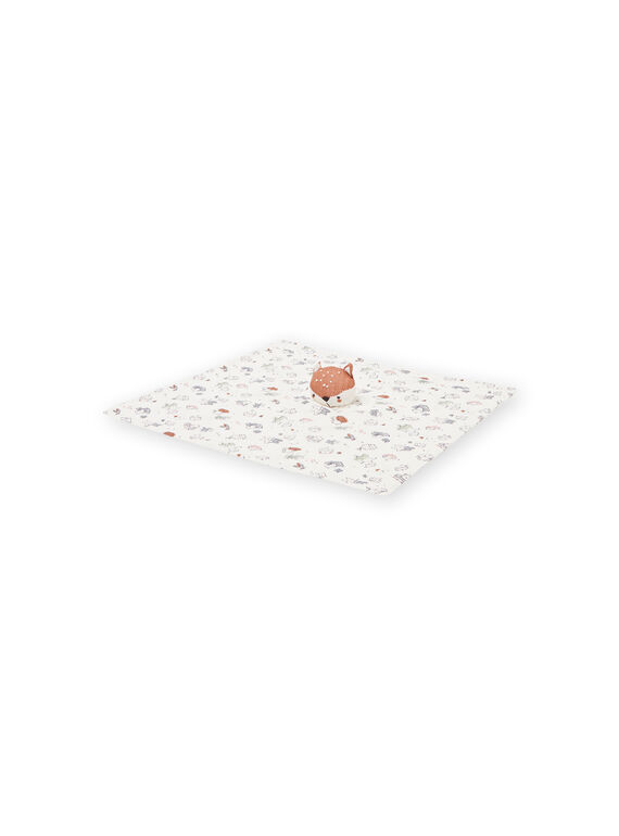 Doudou renard imprimé fantaisie naissance mixte MOU1DOU2 / 21WF4243JOU001
