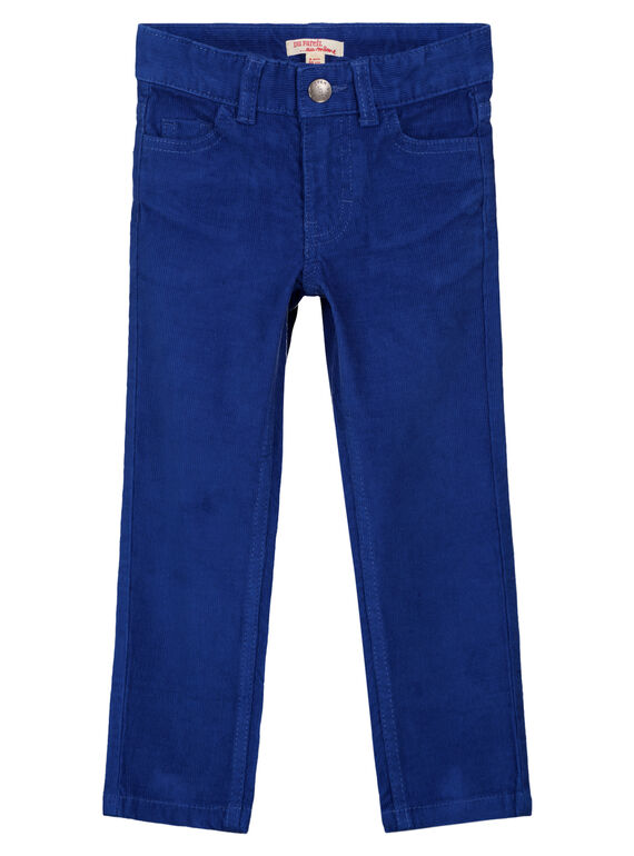 Pantalon En velours Indigo Regular GOJOPAVEL3 / 19W90234D2B720