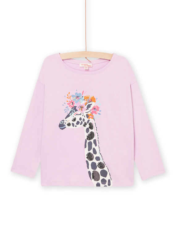T-shirt manches longues animation girafe PARETEE2 / 22W901T3TML320