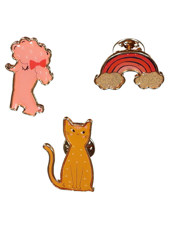 Lot de 3 pins GYASANPINS / 19WI0171BAG804