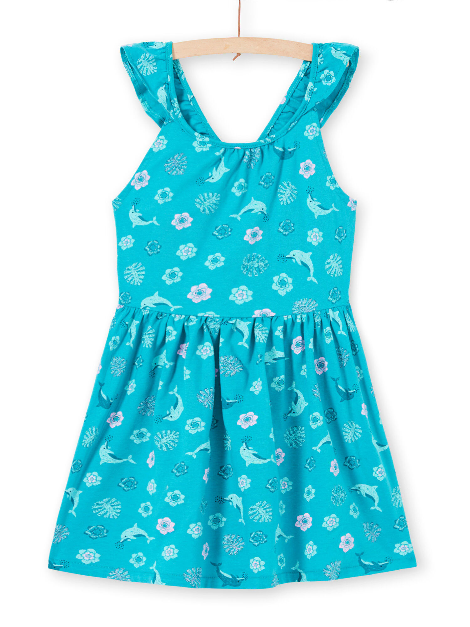 Robe turquoise enfant outlet