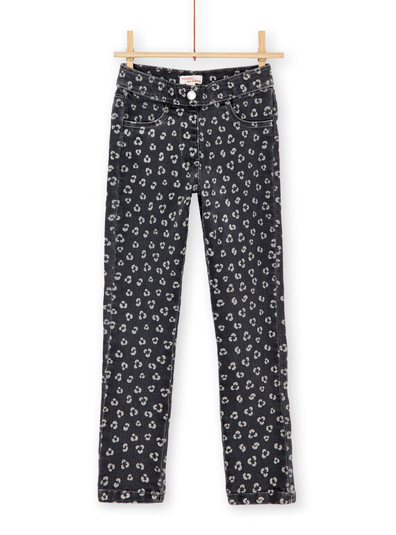 jegging noir imprimé léopard  KAJOJEG2 / 20W90154D2BK004