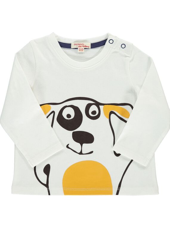 Tee-shirt manches longues fantaisie bébé garçon DUJOTEE5 / 18WG1035TML001