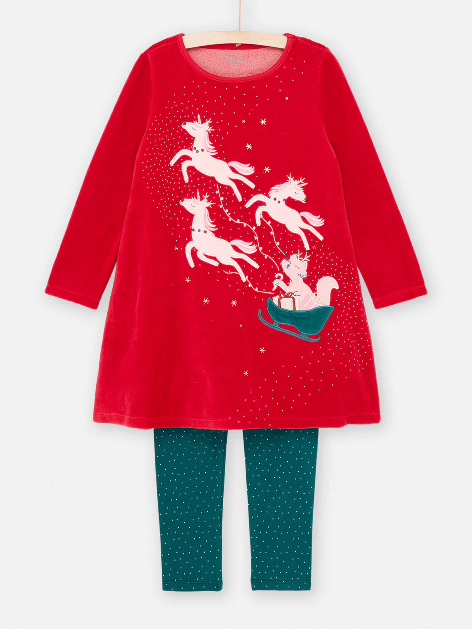 Chemise de nuit velours discount fille