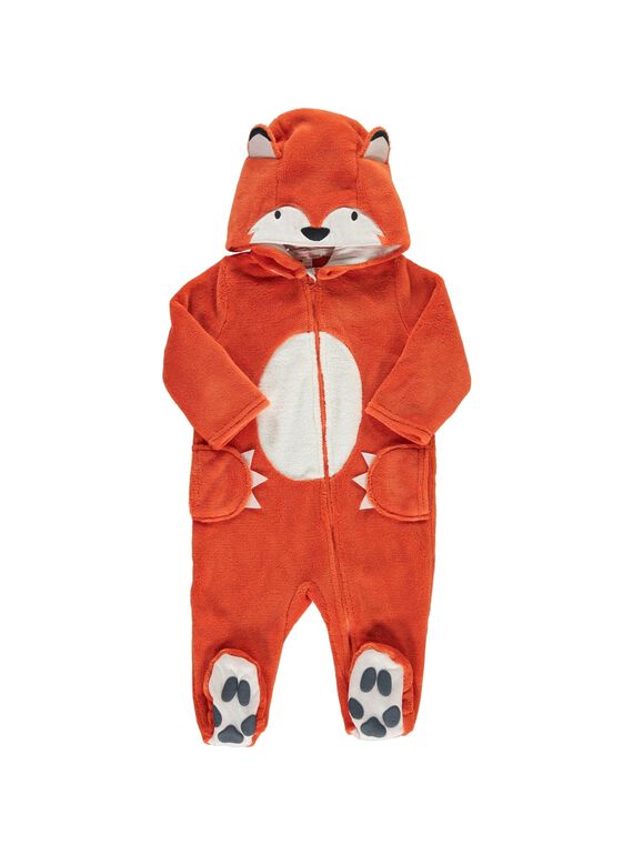 Surpyjama renard bébé garçon DEGASURPYJ / 18WH14K1SPYE400