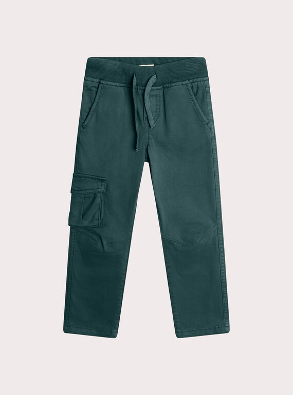 Pantalon cargo vert sapin XOJOPAMAT2 / 25W902F2PANG618
