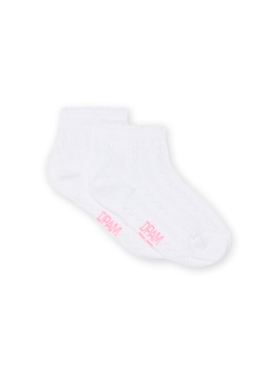 Chaussettes blanches RYAJOSCHO2A / 23SI0193SOQ000