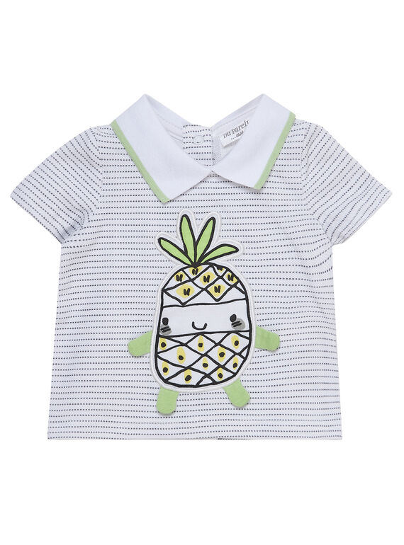 Tee Shirt Manches Courtes Blanc JOU2TI1 / 20SF04M1TMC000