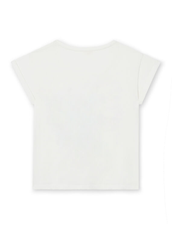 Tee Shirt Manches Courtes Ecru LAMUMTI2 / 21S901Z1TMC001