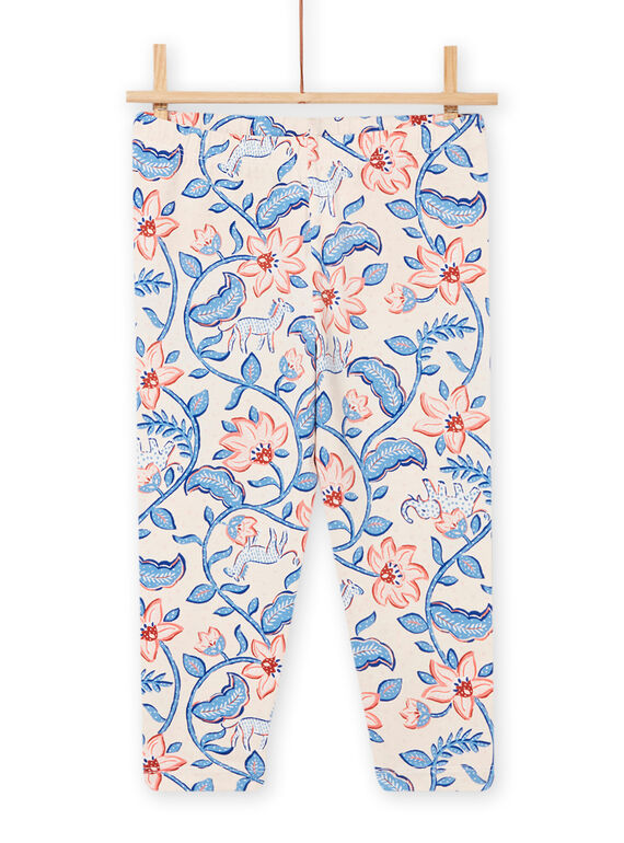 Legging imprimé bébé fille NYASANLEG / 22SI01S1CALA002