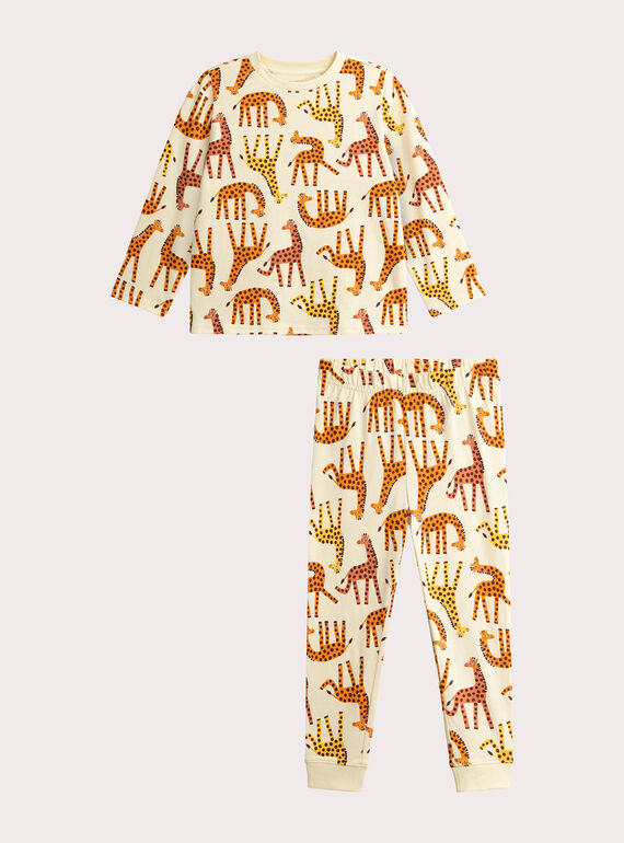 Pyjama Jaune VEGOPYJMIX1 / 24WH1263PYJ103