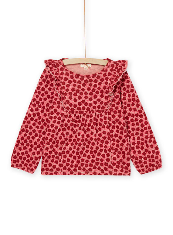 Tee Shirt Manches Longues Rose PAPRATEE3 / 22W901S2TMLD324