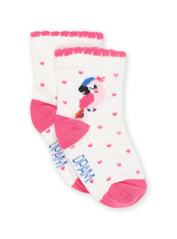 Chaussettes à imprimé coeurs RYIJUNSOQ / 23SI0991SOQ001