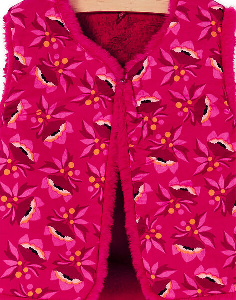 Gilet Sans Manche Reversible Fausse Fourrure Bebe Fille Anc Co Bebe Dpam