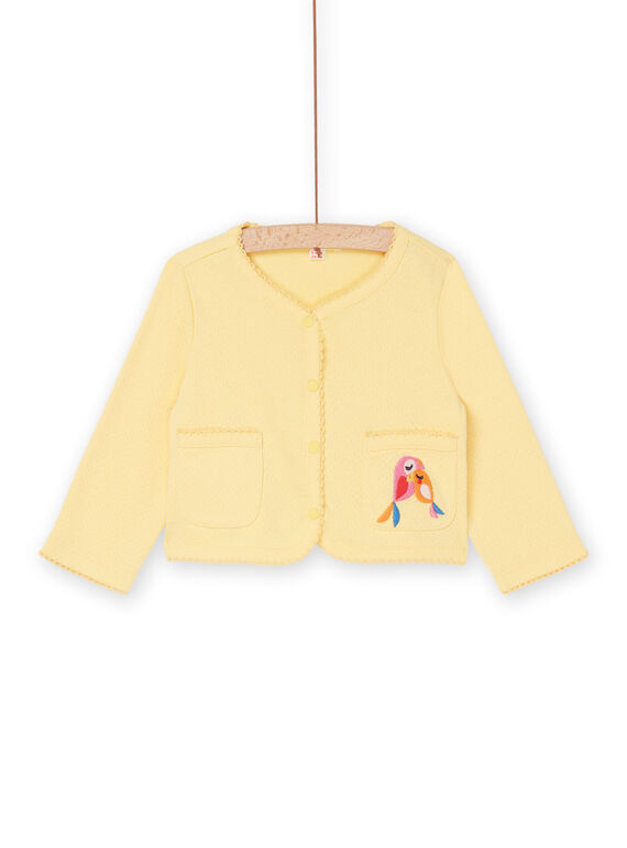 Cardigan safran pâle RIPOPCAR / 23SG09X1CAR113
