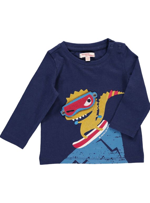 Tee-shirt manches longues bébé garçon DUPINTEE2 / 18WG10P2TMLC204