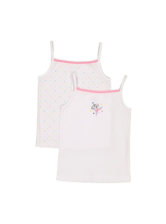 Lot de débardeurs fille FEFADELIC / 19SH1152HLI099