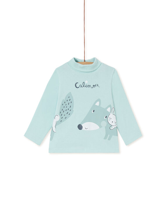 Sous pull bleu bébé garçon KUBOSOUP / 20WG10N1SPLC227