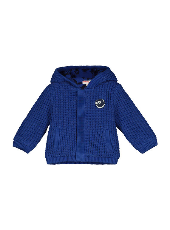 Gilet à capuche bébé garçon FUGROVES1 / 19SG10X1VES703