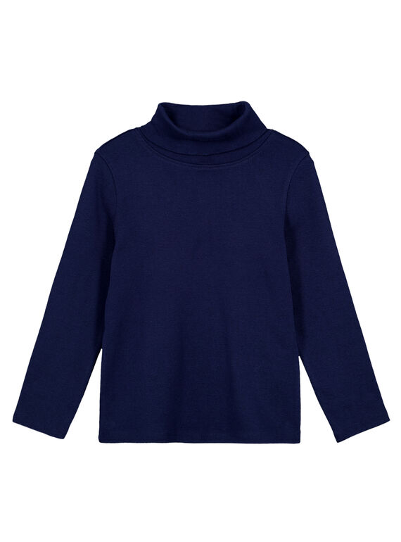 Sous pull en côtes Marine GOESSOU2 / 19W902U4D3B070