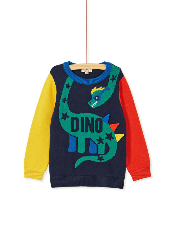 pull en tricot manches longues enfant garçon. KOREPULL / 20W902G1D5D705