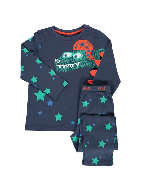 Pyjama en coton garçon CEGOPYJETO / 18SH1244PYJ720