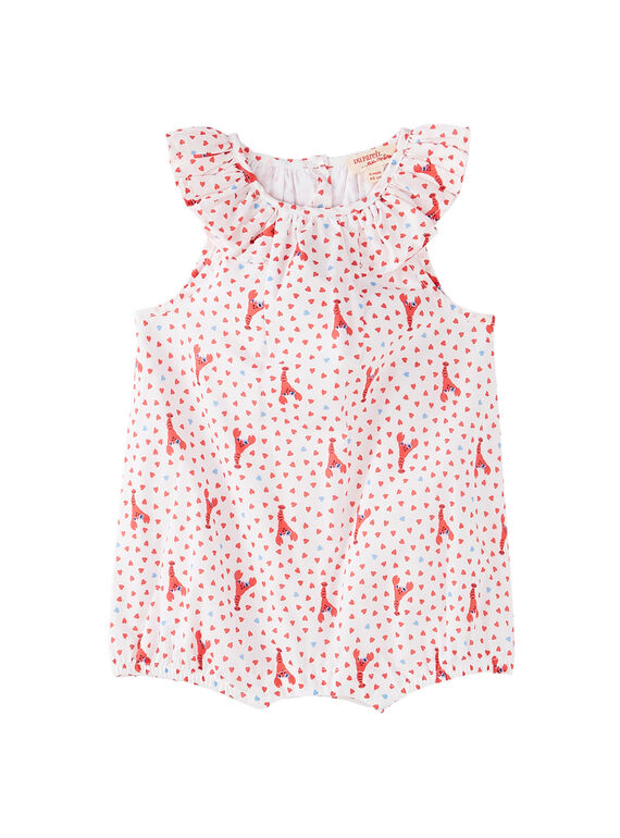Barbotteuse imprimée bébé fille JICEABARB / 20SG09N1BAR000