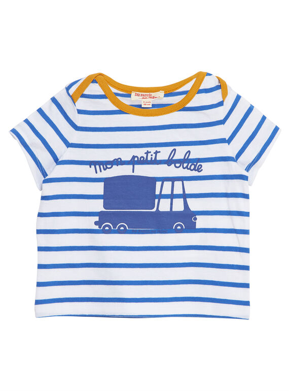 Tee Shirt Manches Courtes Bleu JUJOTI2 / 20SG10T2TMCC201