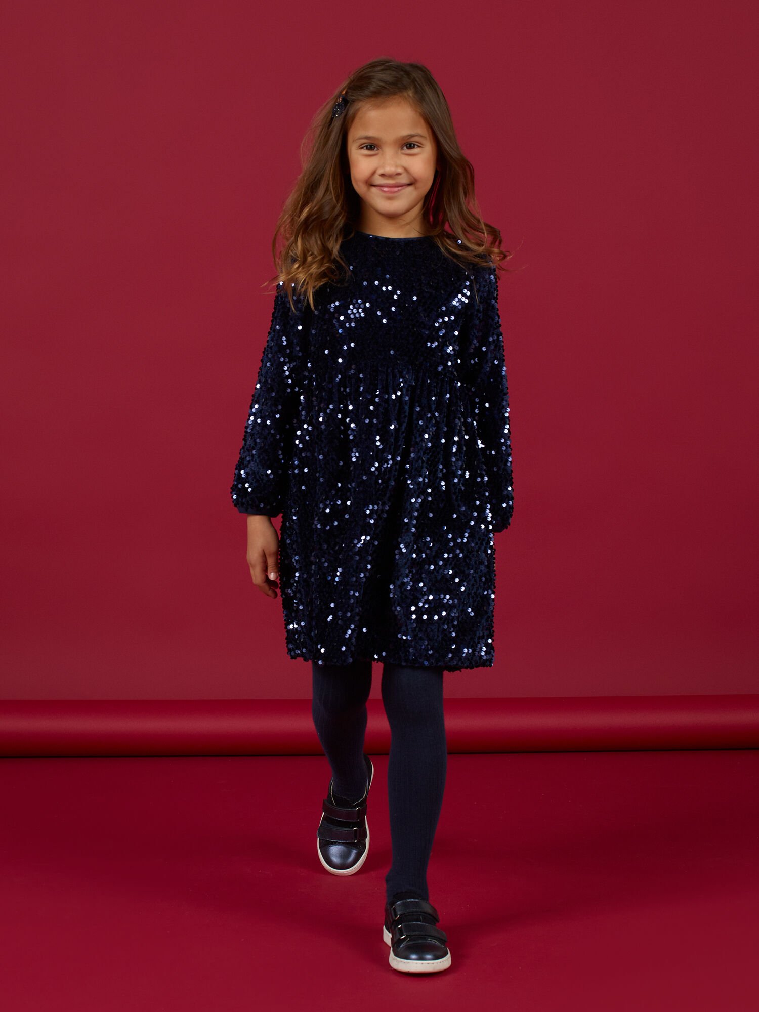 Robe a sequin fille hotsell
