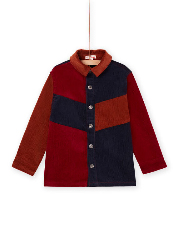 Veste surchemise en velours POGOCHEM / 22W902O1CHM705