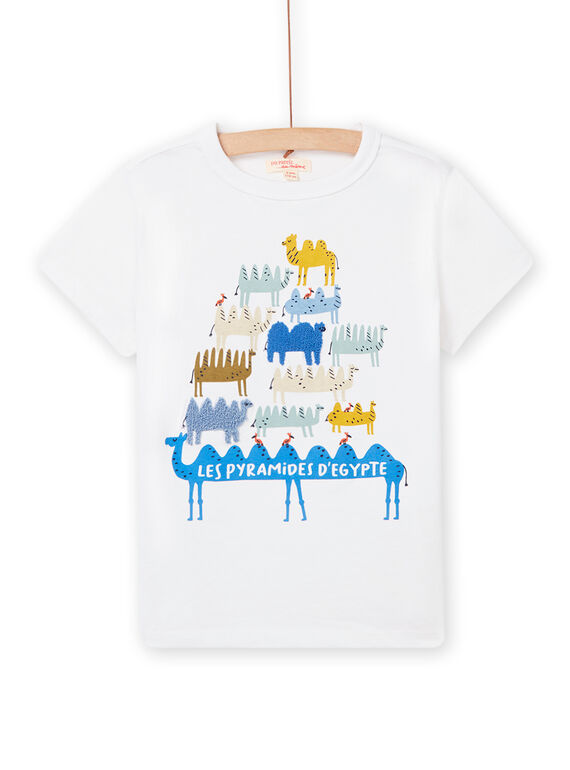 Tee Shirt Manches Courtes Blanc NOSANTI1 / 22S902S1TMC000