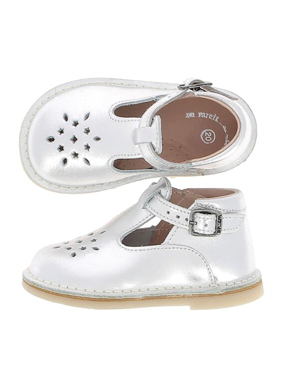Salomé en cuir bébé fille CBFSALBASI2 / 18SK37W2D3H956