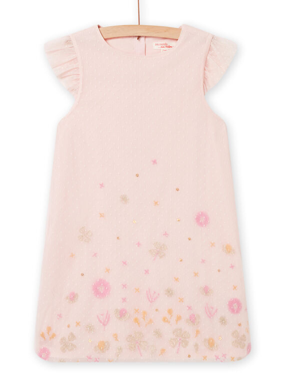 Robe rose enfant fille NABAROB3 / 22S90114ROB307