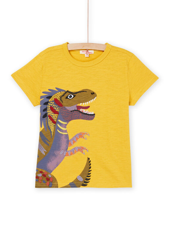 T-shirt à animation dinosaure multi-techniques ROMAGTI3 / 23S902T4TMC106