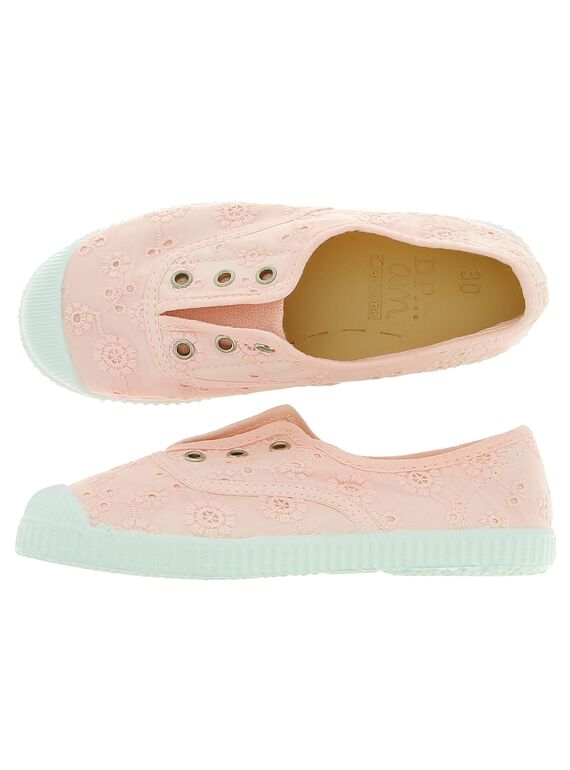 Tennis en toile fille CFTENHERB5 / 18SK35O9D16030