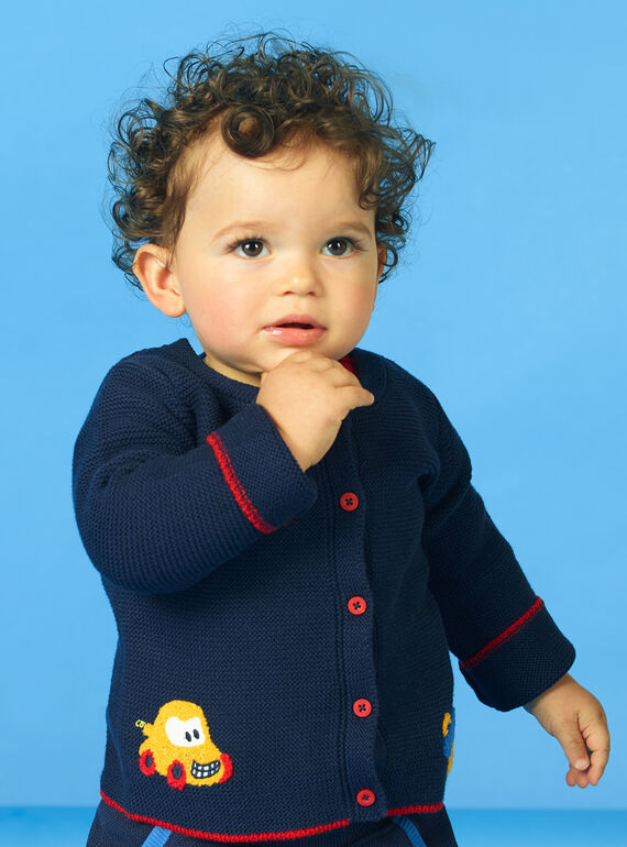 Gilet Bleu marine LUHAGIL / 21SG10X1GIL713