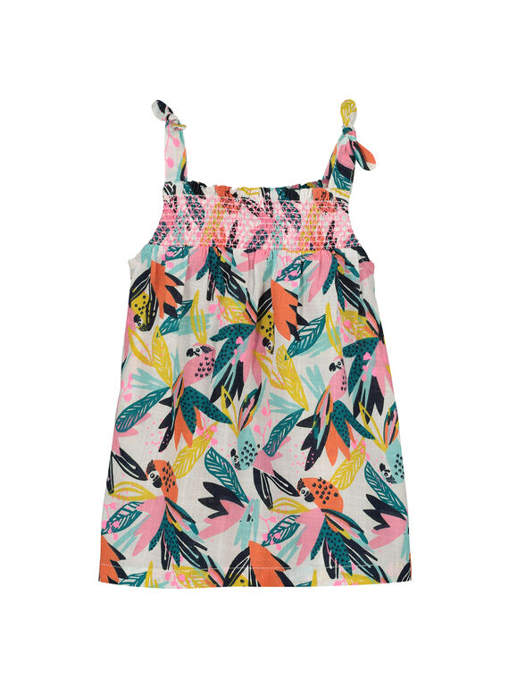 Robe imprimé bébé fille FICUROB2 / 19SG09N2ROB000