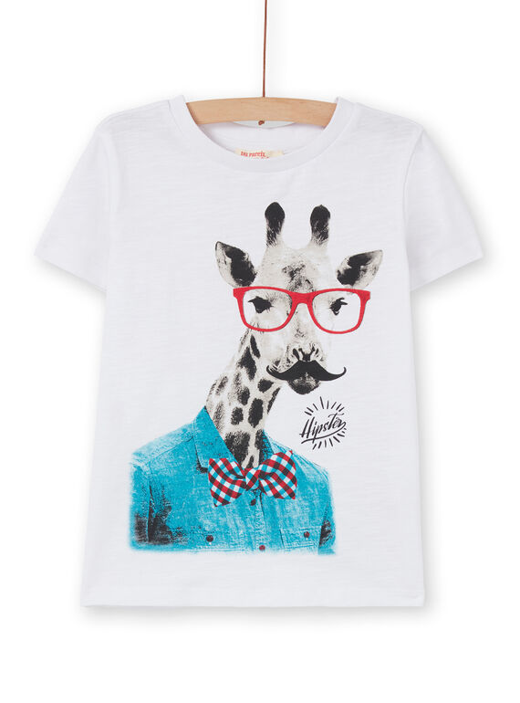 Tee Shirt Manches Courtes Blanc LOJOTI1 / 21S90235TMC000