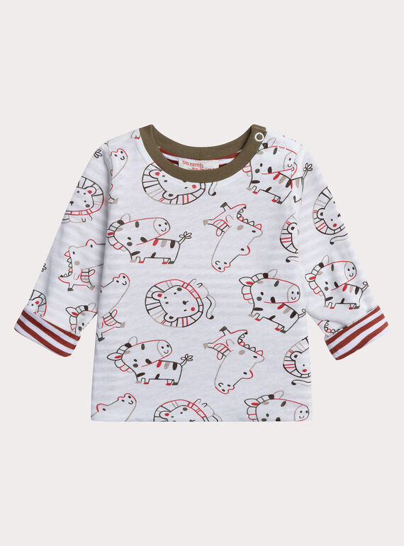 T-shirt réversible pour bébé garçon  XUJATEE3 / 25WG10M4TML001