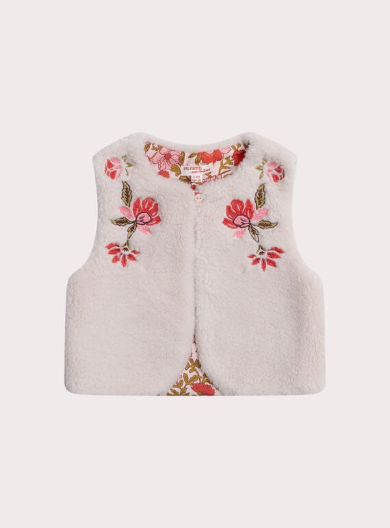 Gilet sans manches effet mouton XAJACAR / 25W901M1CAR114