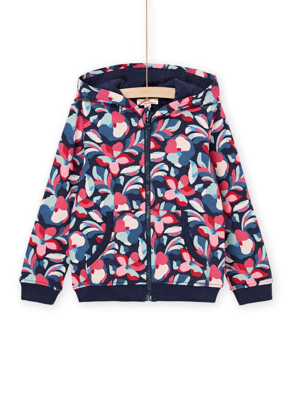 Sweat à capuche à imprimé fleurs PAJOHAUJOG2EX / 22W901D4JGH070