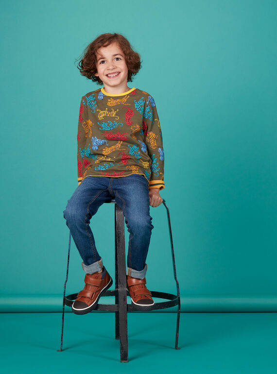 Tee shirt réversible enfant garçon KOBRITEE5 / 20W902F4TMLB118