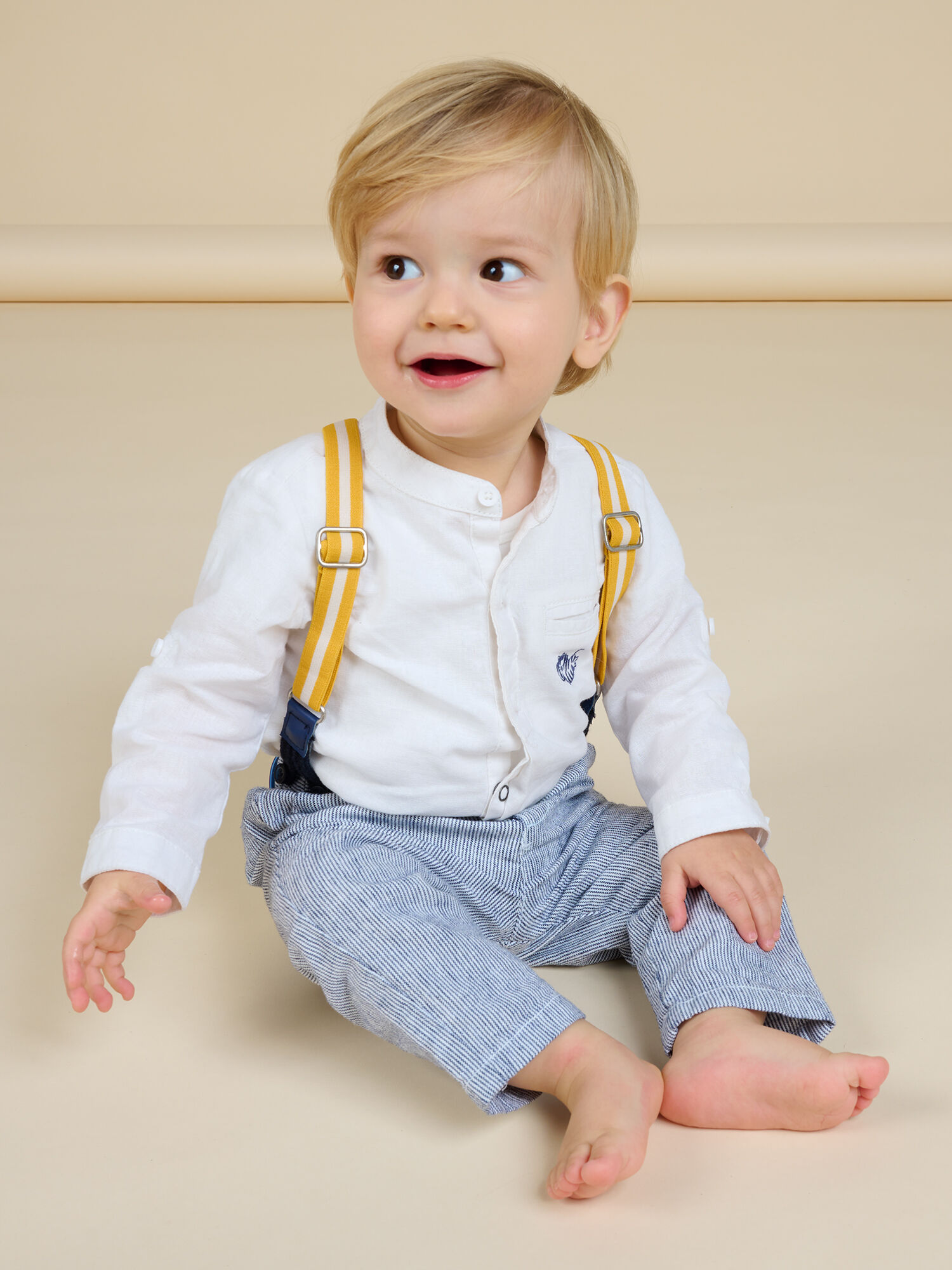 Chemise blanche sales bebe