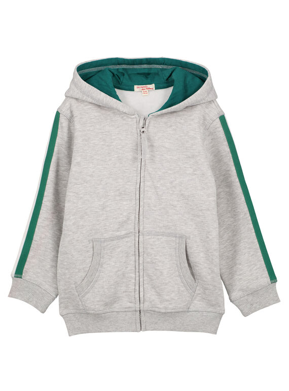 Haut de Jogging Gris Chiné GOJOJOH3 / 19W90231D33J922