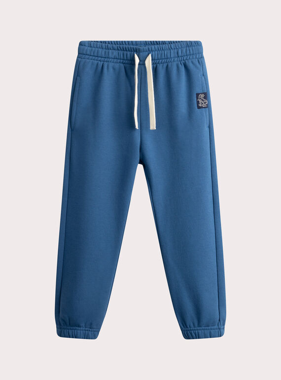 Jogging bleu uni WOJOJOB3 / 25S902I2JGB720