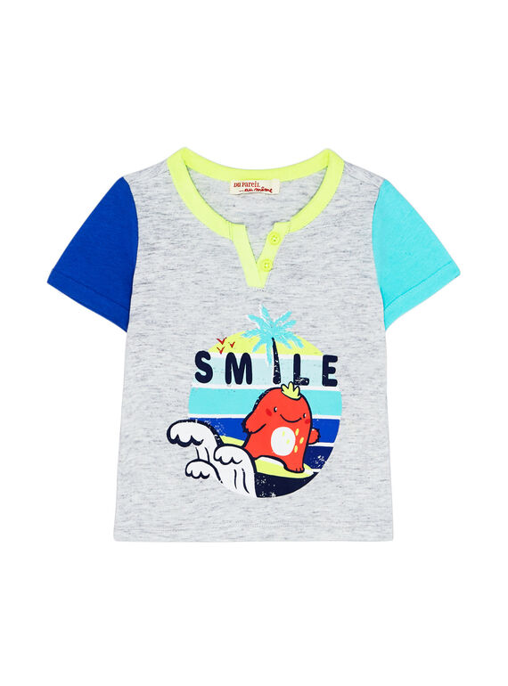 Tee Shirt Manches Courtes Gris JUQUATI2 / 20SG10R2TMCJ906