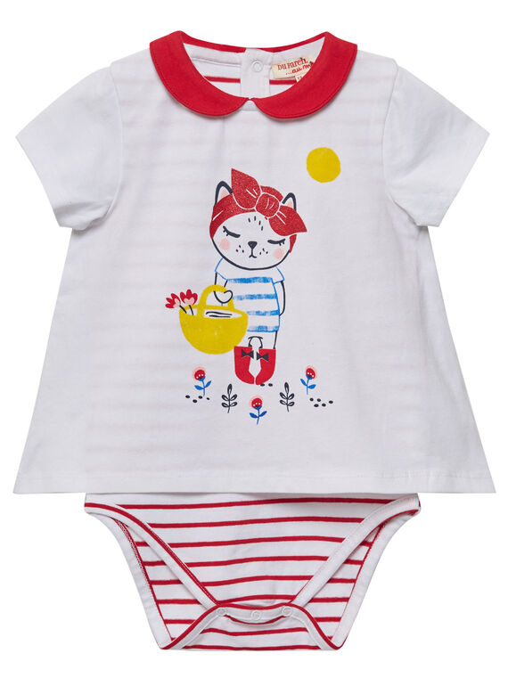 Body effet faux double bébé fille JIGRABODY / 20SG09E1BOD001
