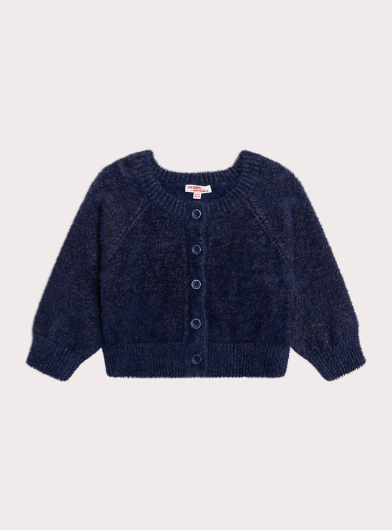 Cardigan Bleu marine XAJOCAR3 / 25W901D5CAR070