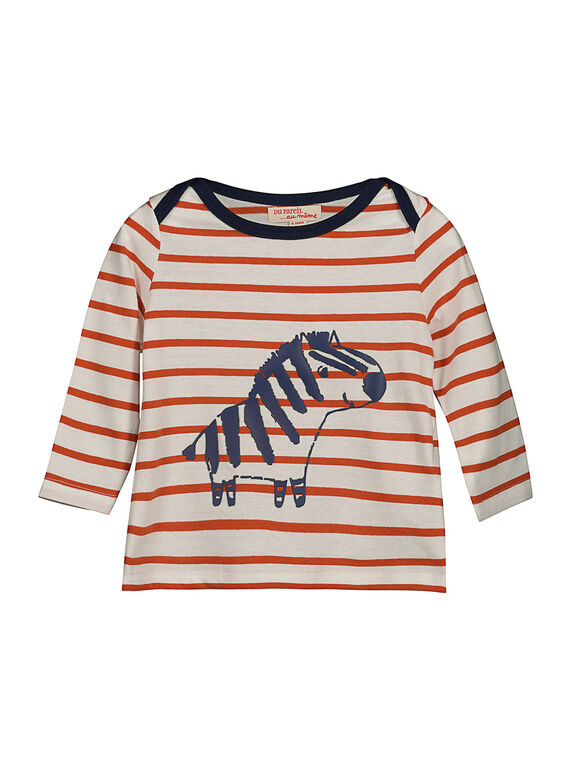 Tee-shirt manches longues bébé garçon FUBATEE2 / 19SG1062TML099