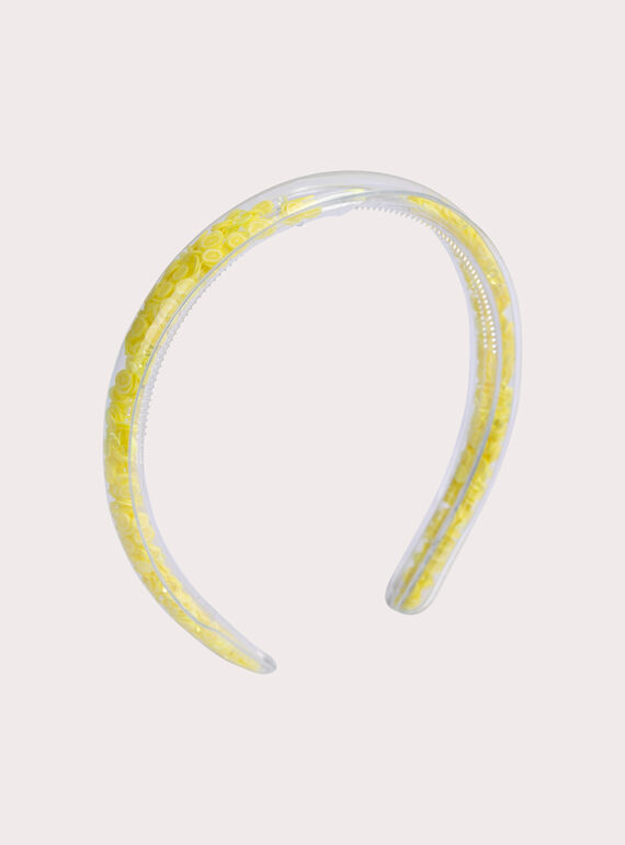 Serre-tête transparent pour fille WYAJOSERR5 / 25SI01G3TET099